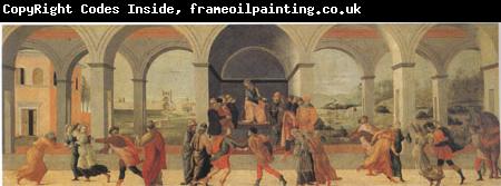 Filippino Lippi Thtee Scenes from the Story of Virginia (mk05)